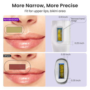 HR-544 NAISIGOO IPL Hair Removal Device For More Precise Treatment
