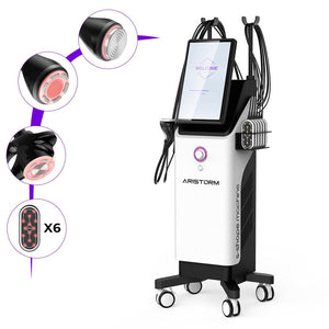 Various Handles of Aristorm BS-36K1 4-in-1 S Shape Cavitation Machine For Body Contouring