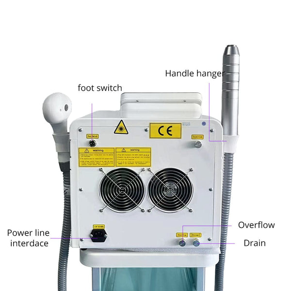 2 In 1 Diode 808nm Laser Hair Removal Machine Pico Skin Rejuvenation Machine