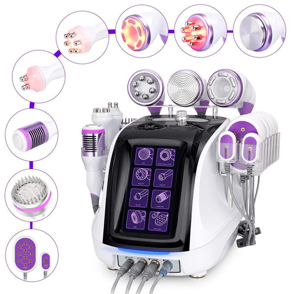 9 in 1 Ultrasonic 40k Cavitation RF Vacuum Bio Slimming Machine