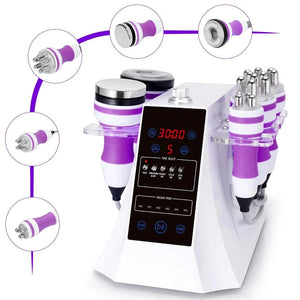 40K Cavitation RF Vacuum Body Sculpting Machine - 5-in-1 Fat Removal