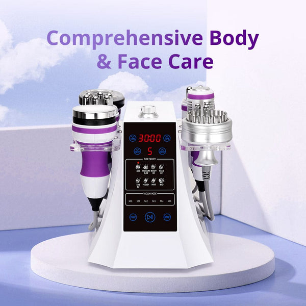 40K Unoisetion Cavitation Vacuum RF Machine - 7-in-1
