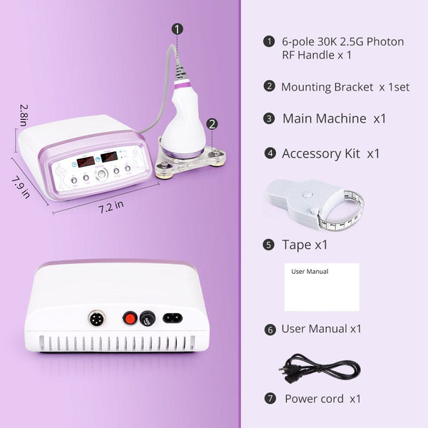 Portable 40K Home Cavitation Body Slimming Machine