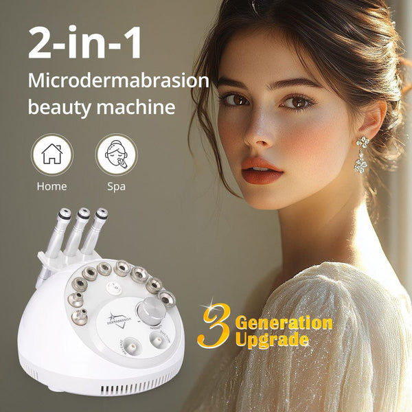 Mychway Diamond Microdermabrasion Machine With 9 Tips For Skin Cleansing
