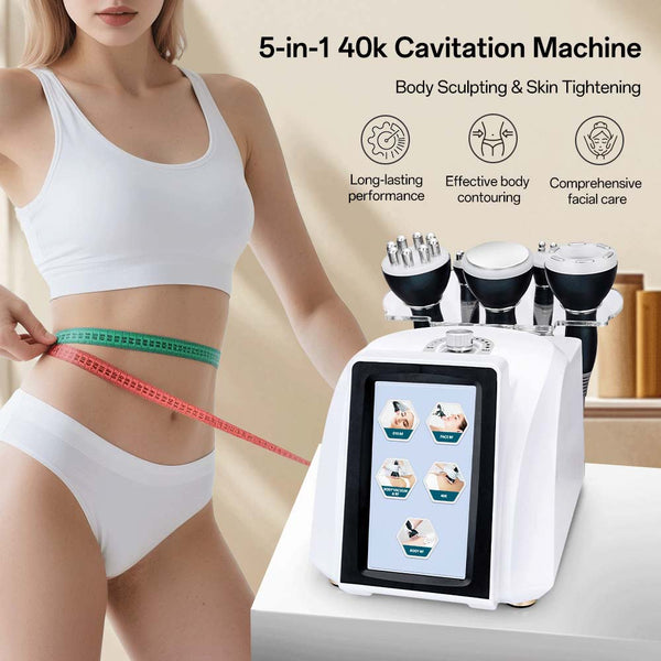 Mychway 5-In-1 40K Ultrasonic Cavitation RF Machine For Body Sculpting
