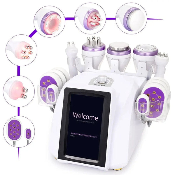 Ultrasonic 40k Cavitation RF Skin Lifting Weight Loss Fat Removal Machine