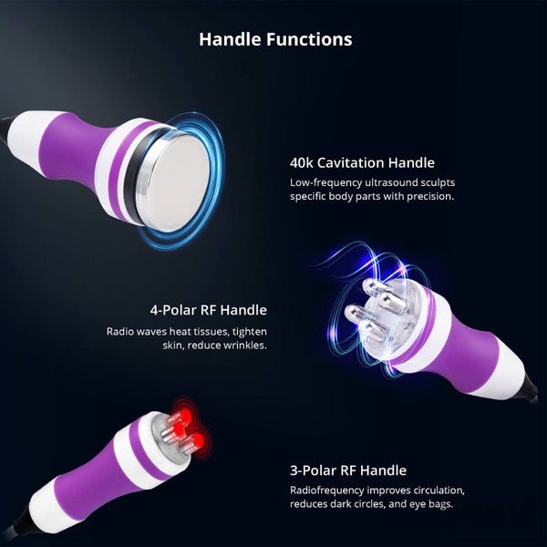 3-in-1 40K Ultrasonic Cavitation Machine for At-Home Slimming