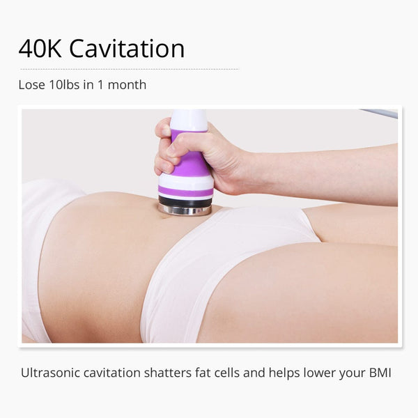 3-in-1 40K Ultrasonic Cavitation Machine for At-Home Slimming