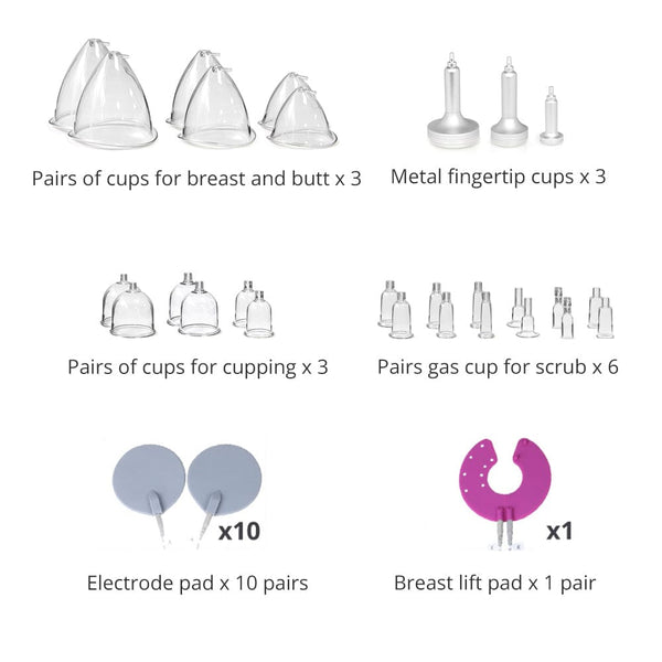 Non-Surgical Breast Lift Machine | EMS & Vacuum Therapy Device