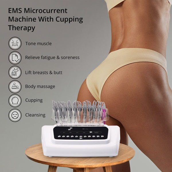 Non-Surgical Breast Lift Machine | EMS & Vacuum Therapy Device