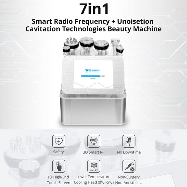 6 In 1 Cavitation RF Vacuum Slimming Machine Skin Tightening