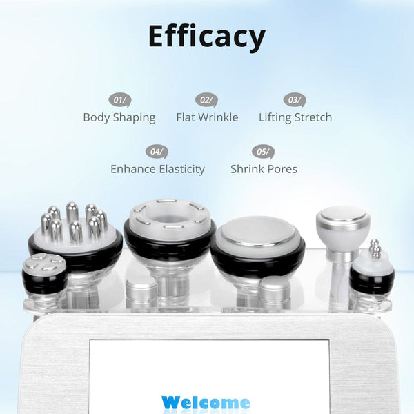 6 In 1 Cavitation RF Vacuum Slimming Machine Skin Tightening