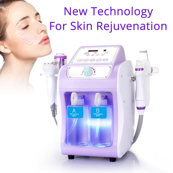 Hydro Dermabrasion Facial Machine - 6-in-1 for Home Use