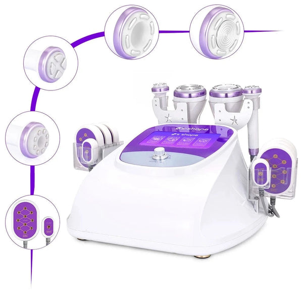 S SHAPE Unoisetion 30K Cavitation Body Sculpting Machine With Laser Pads