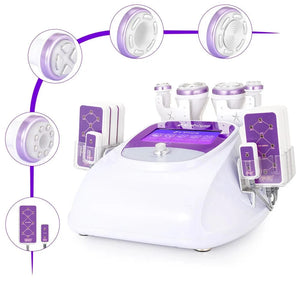 S-Shape 6-in-1 30K Ultrasonic Cavitation RF Laser Machine