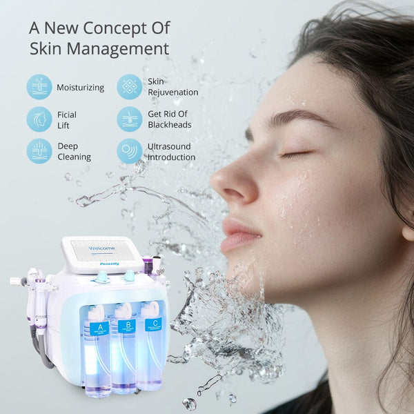 7-In-1 Hydro Dermabrasion Beauty Machine For Facial Spa