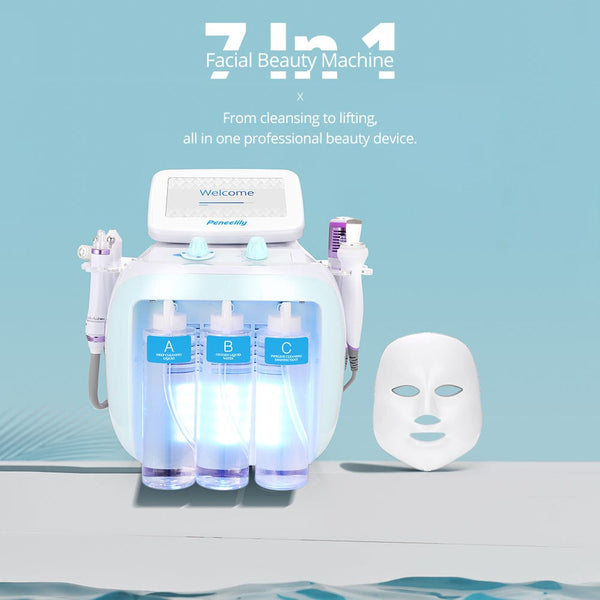 7-In-1 Hydro Dermabrasion Beauty Machine For Facial Spa