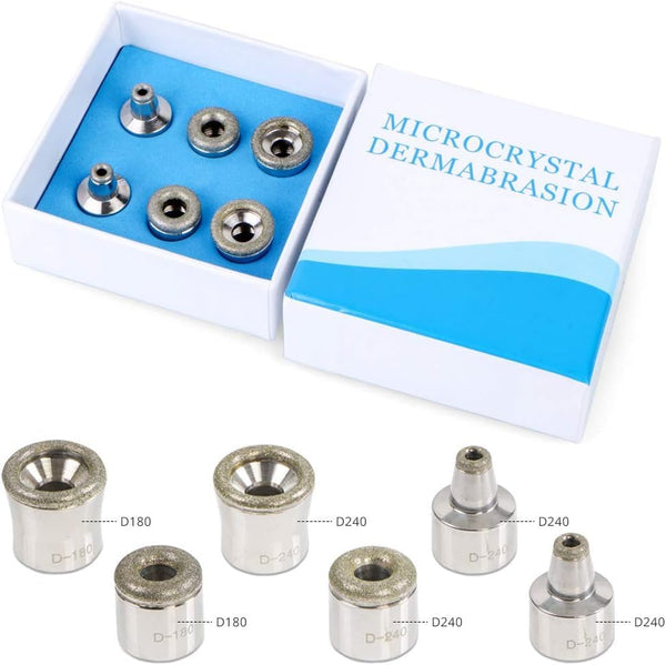 6 Tips Replacement Fits Diamond Dermabrasion Machine