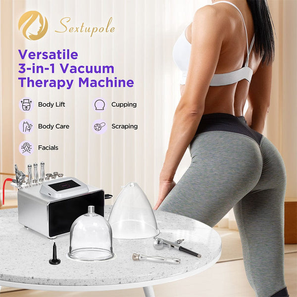 Vacuum Therapy Machine with Microdermabrasion