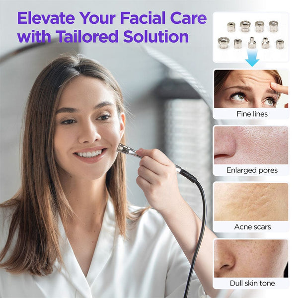 Vacuum Therapy Machine with Microdermabrasion