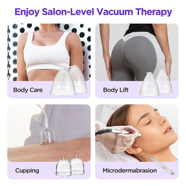 Vacuum Therapy Machine with Microdermabrasion