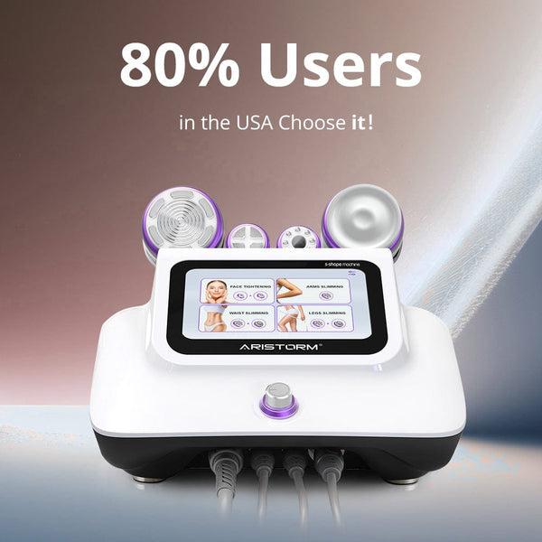 Aristorm S Shape 30K Cavitation Machine - 4-In-1 Weight Loss