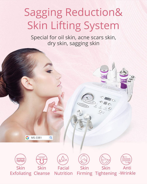 New Design Facial Ultrasound Scrubber Diamond Dermabrasion Skin Care