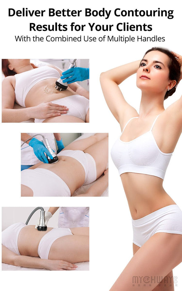 80K Ultrasonic Lipo Cavitation RF Machine for Body Contouring