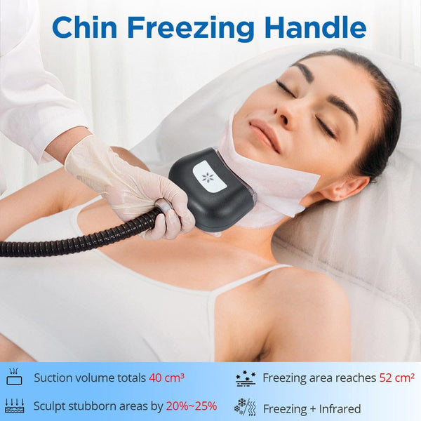Mychway Professional Freezing Machine With 4 Handles For Body & Chin Sculpting