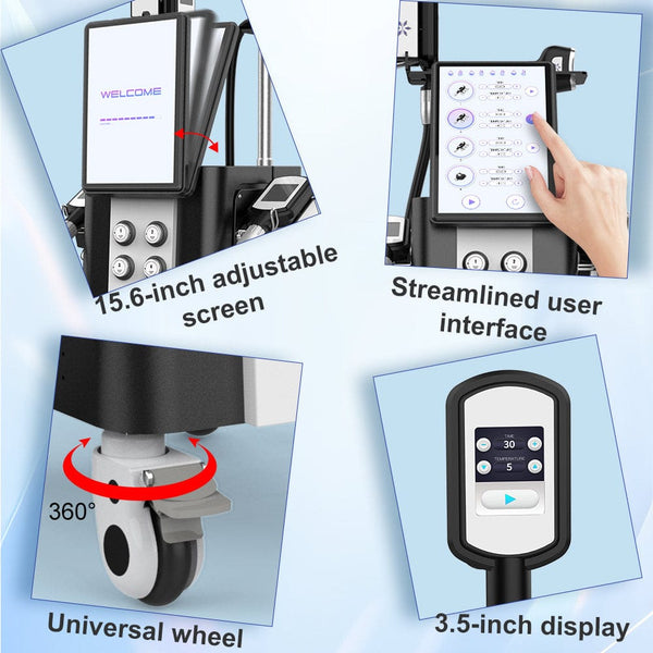Mychway Professional Freezing Machine With 4 Handles For Body & Chin Sculpting