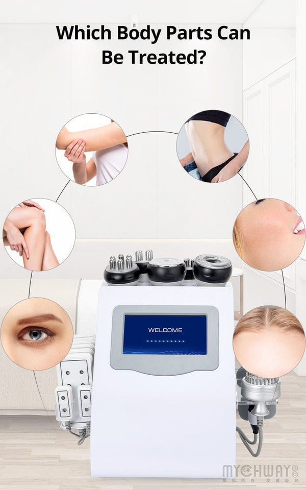 80K Ultrasonic Lipo Cavitation RF Machine for Body Contouring
