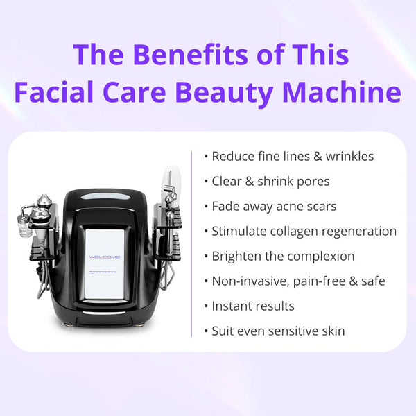 Mychway 7-In-1 Ultrasound Skin Care Equipment For Skin Nourishing