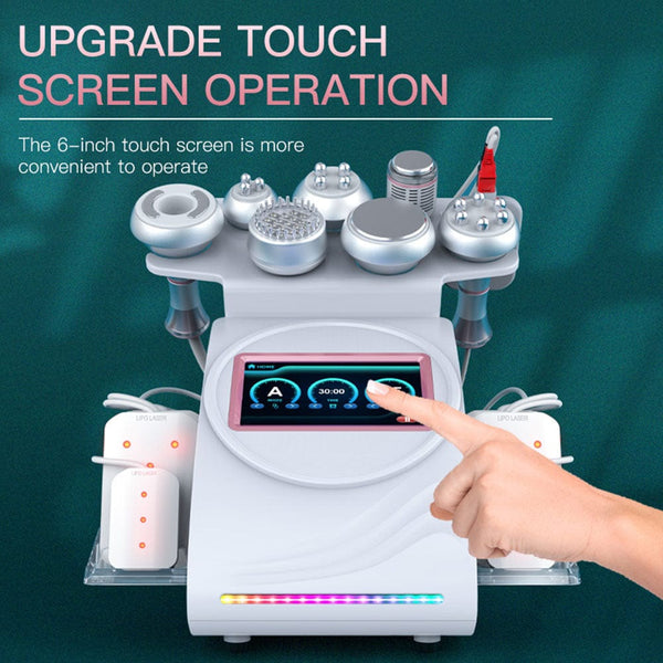 BS-56V5S 9-In-1 80K Ultrasonic Cavitation Machine with 6-inch Touch Screen