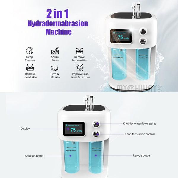 Mychway 2 In 1 Hydra Dermabrasion Machine For Skin Rejuvenation Skin Tightening