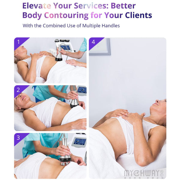 80K Lipo Cavitation Body Contouring Machine - 9-in-1