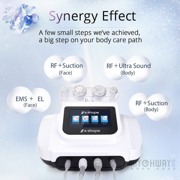Unoisetion S Shape Cavitation RF Machine -4-in-1 30K
