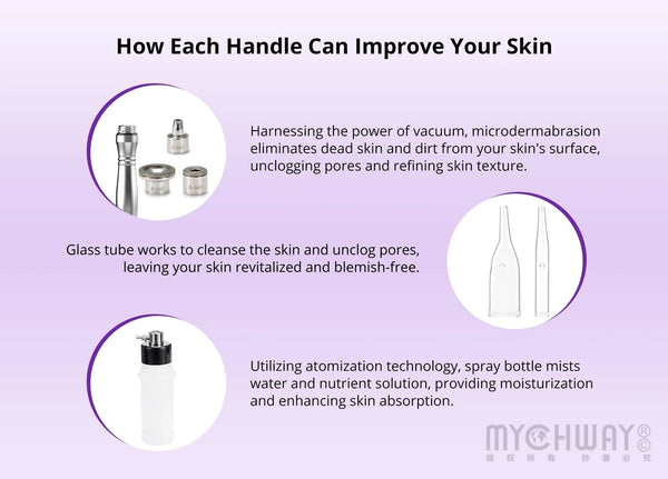 3 in 1 Diamond Microdermabrasion Machine for Facial Care