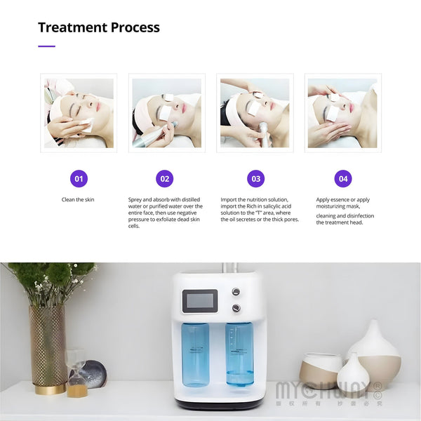 Mychway 2 In 1 Hydra Dermabrasion Machine For Skin Rejuvenation Skin Tightening