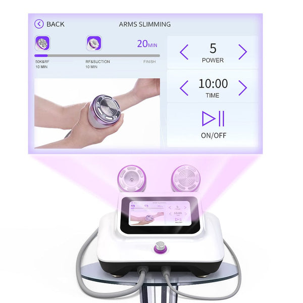 S Shape 30K & 50K Cavitation Machine for Body Sculpting