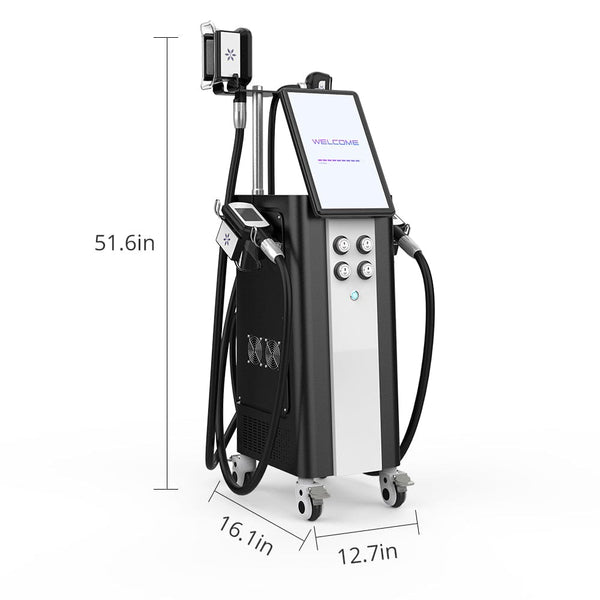 Mychway Professional Freezing Machine With 4 Handles For Body & Chin Sculpting