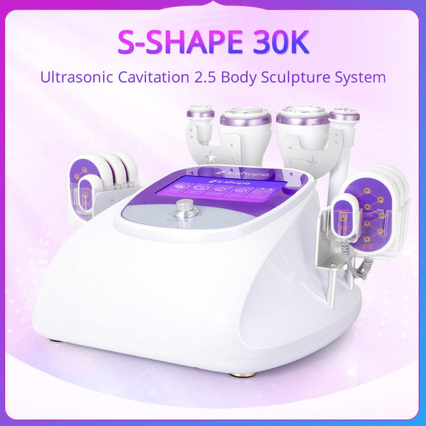 Unoisetion S Shape Lipo Cavitation Machine - 6-in-1 30K