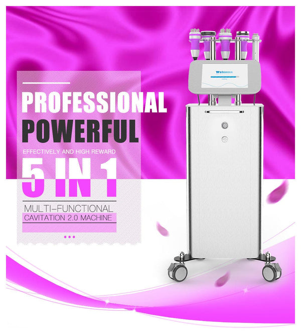 MS-54F1 Stand-Type 5-In-1 40K Cavitation Machine For Professional Use