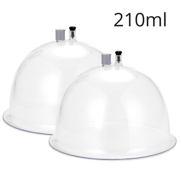 New Upgrade 210ML XL Buttock Lift Vacuum Cupping Cups for Butt Machine