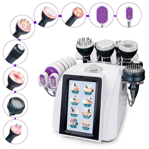 Various Handles of MS-22S9SB 9-In-1 40K Ultrasonic Cavitation Machine