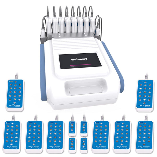 Mychway Laser Lipo Body Shaping Machine With 12 LED Pads 650nm & 980nm