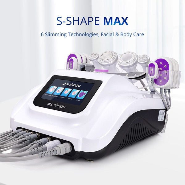 S Shape Body Contouring Cavitation RF Laser Machine - 6-in-1 30K