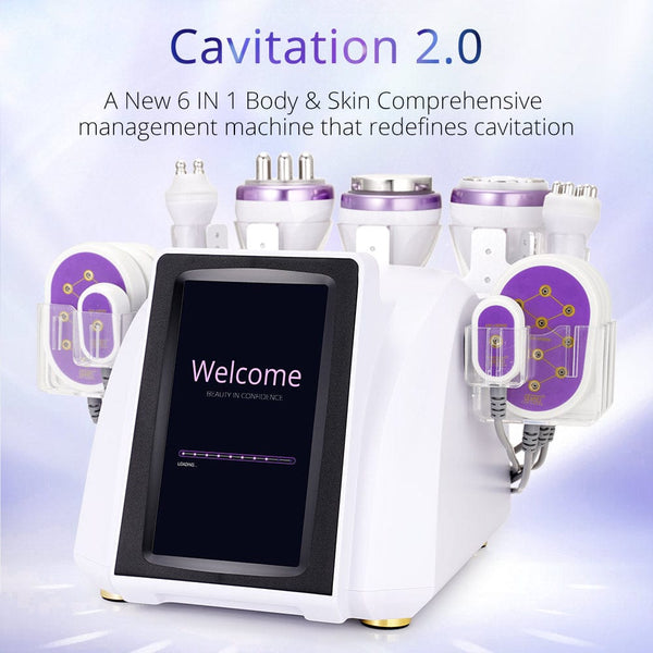 Ultrasonic 40k Cavitation RF Skin Lifting Weight Loss Fat Removal Machine