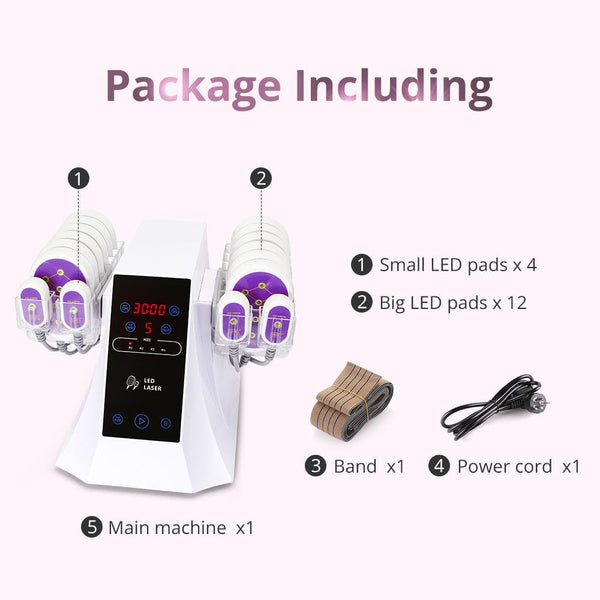 Best Laser Lipo Machine for Home Use - 16 Laser Pads