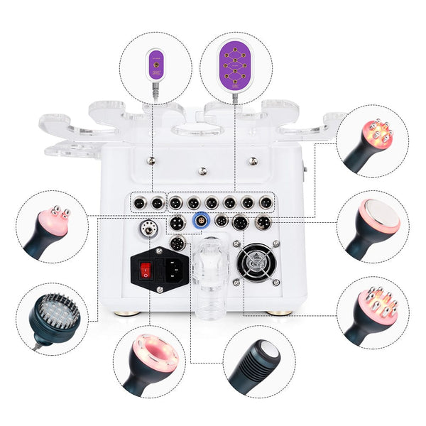 Interface of MS-22S9SB 9-In-1 40K Ultrasonic Cavitation Machine