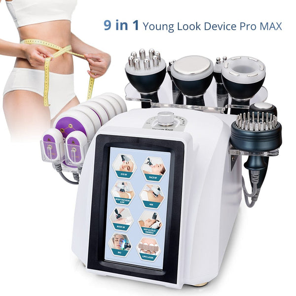 MS-22S9SB 9-In-1 40K Ultrasonic Cavitation Machine For Body Sculpting